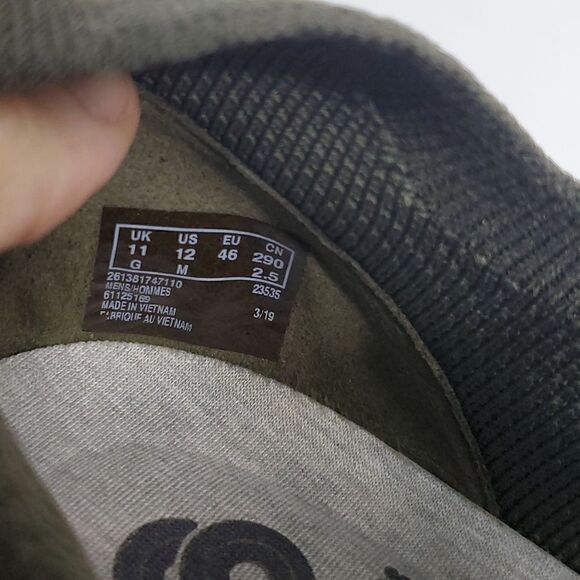 Cloudsteppers by Clarks Men's Step Urban Mix Sneaker Khaki Textile Knit Size 12M - Picture 10 of 12